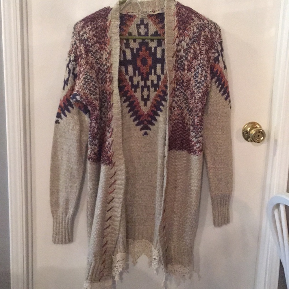 Gimmicks cardigan size small
